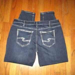 SILVER JEANS Elyse Skinny Mid-Rise